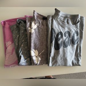 Set of 4 J.Crew Graphic Tees